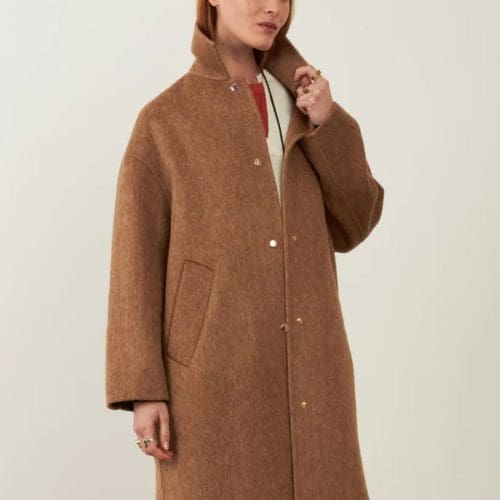 manteau cambridge camel minuit douze