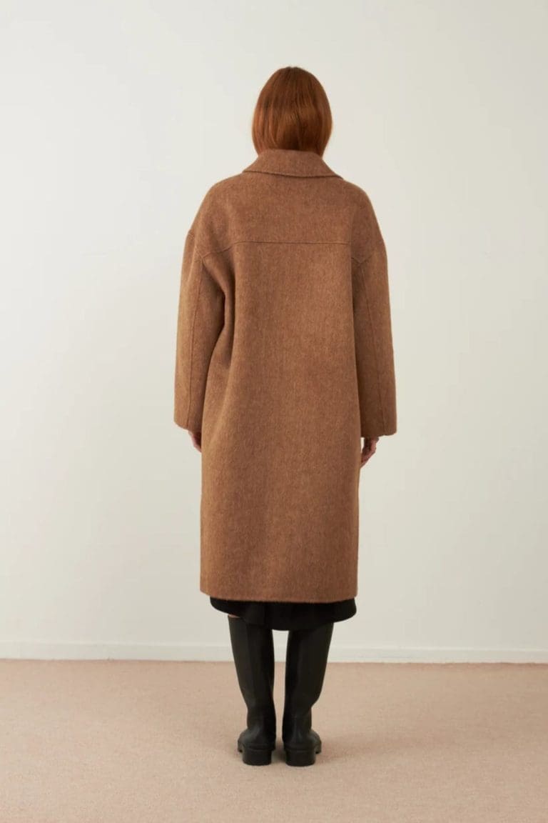 manteau cambridge camel minuit douze