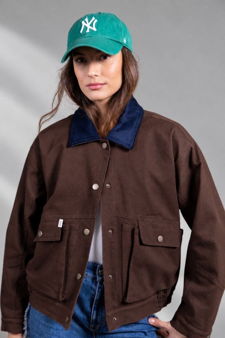 manteau gaetan marron Laureplusmax