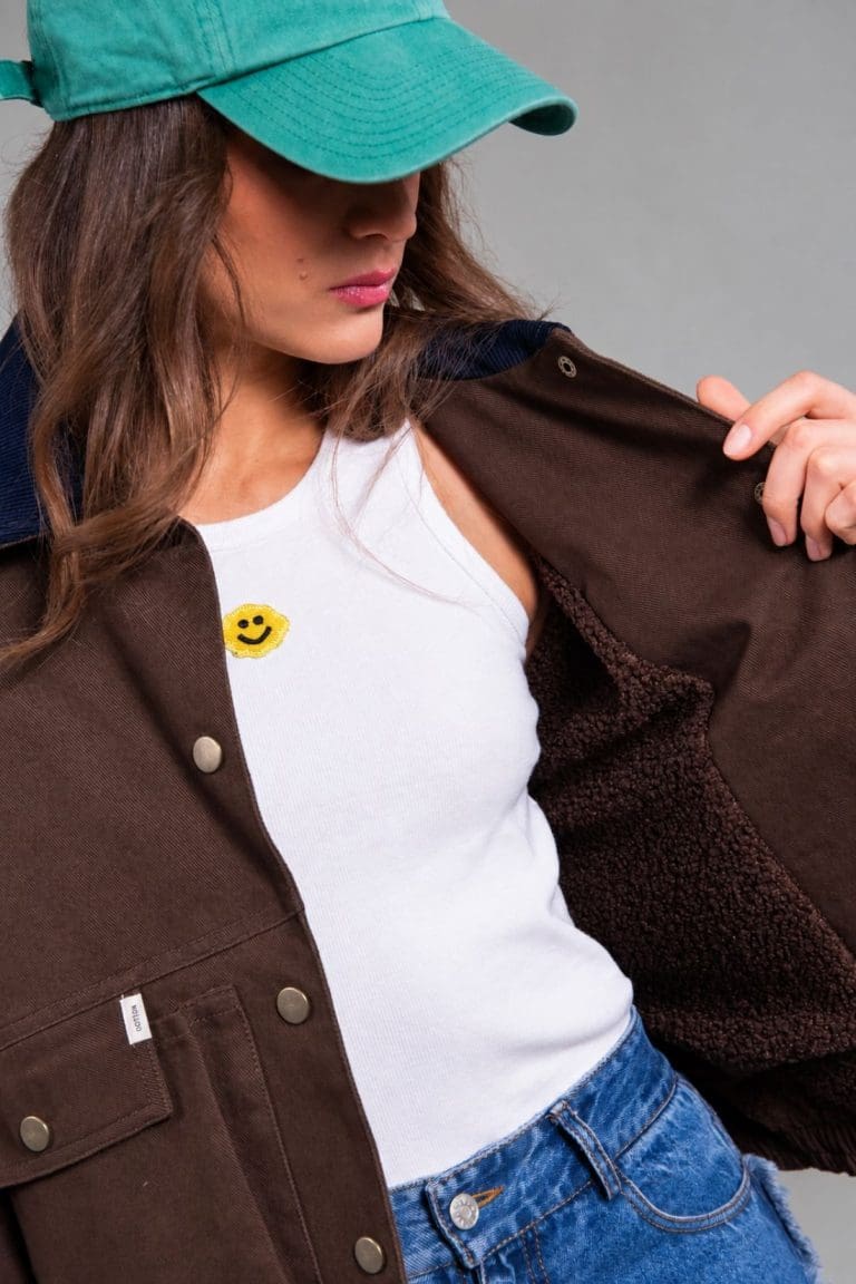 manteau gaetan marron Laureplusmax