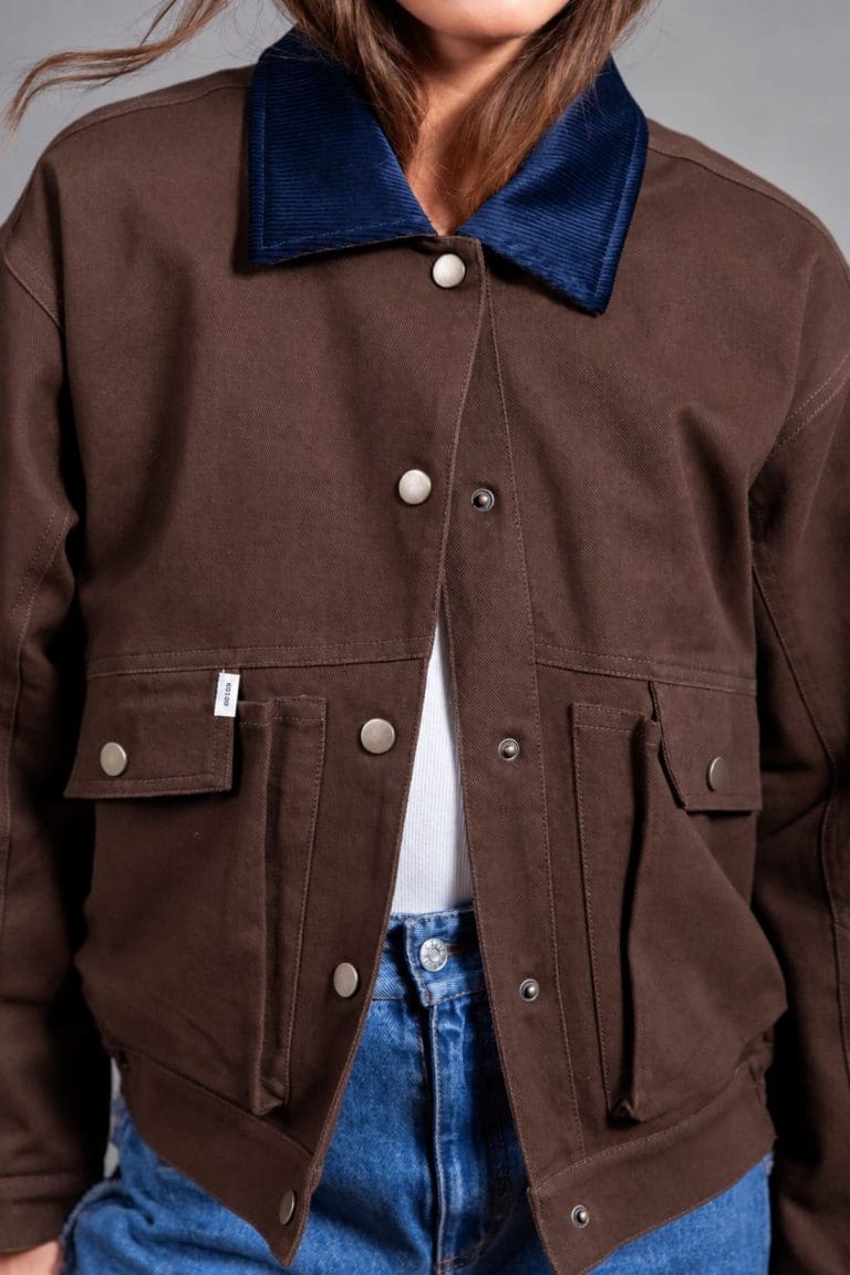 manteau gaetan marron Laureplusmax