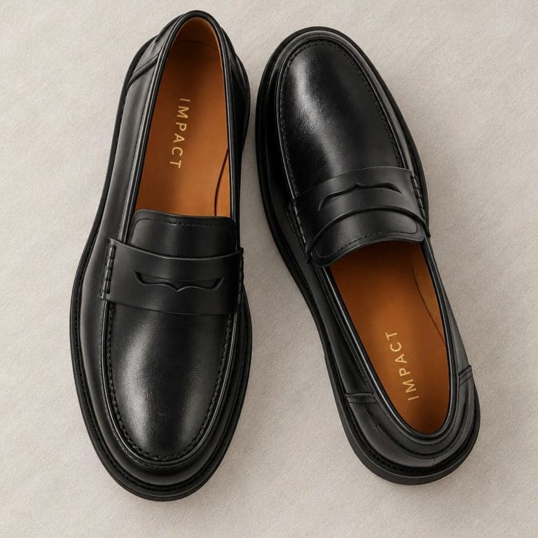 mocassin 13 161 noir Impact