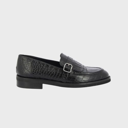 mocassin 24017 noir pedro mirales