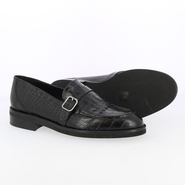 mocassin 24017 noir pedro mirales