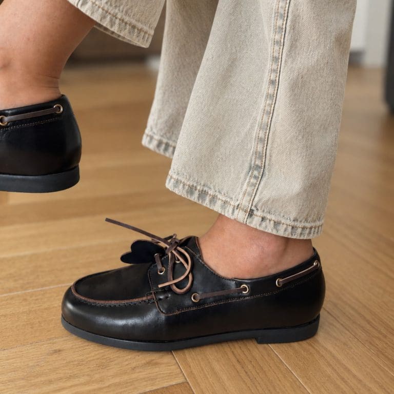 mocassin chloé h67 marron Maison Toufet