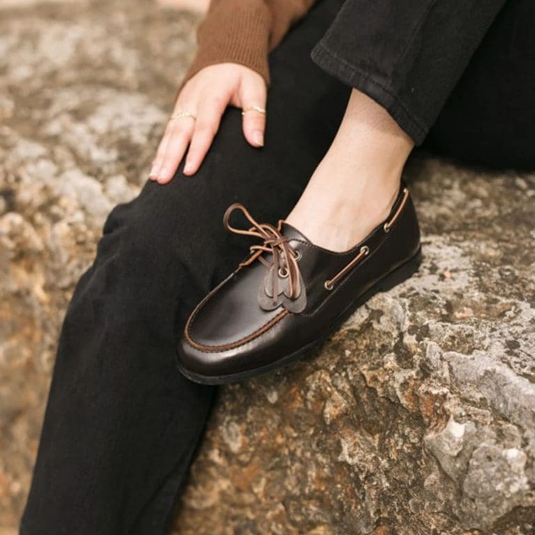 mocassin chloé h67 marron Maison Toufet