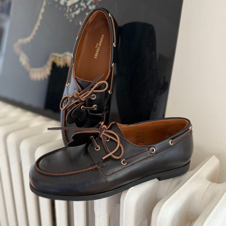 mocassin chloé h67 marron Maison Toufet