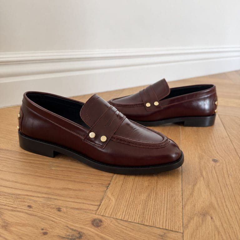 mocassin emmy cognac Maison Toufet