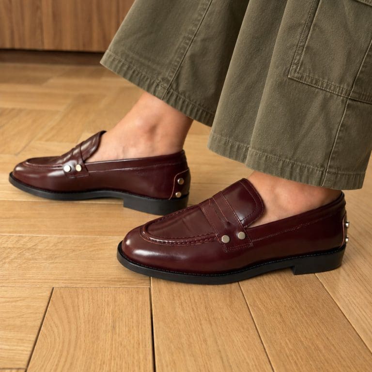 mocassin emmy cognac Maison Toufet