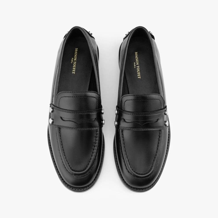 mocassin emmy h67 noir Maison Toufet