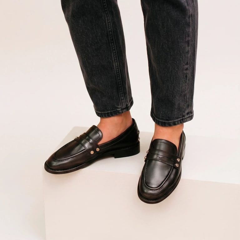 mocassin emmy h67 noir Maison Toufet