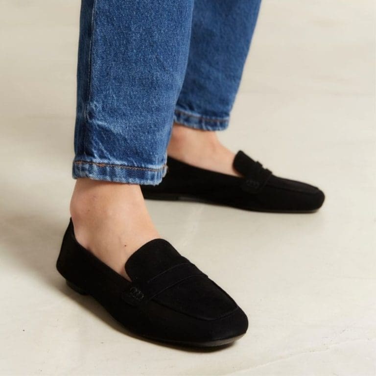 mocassin hema noir Reqins