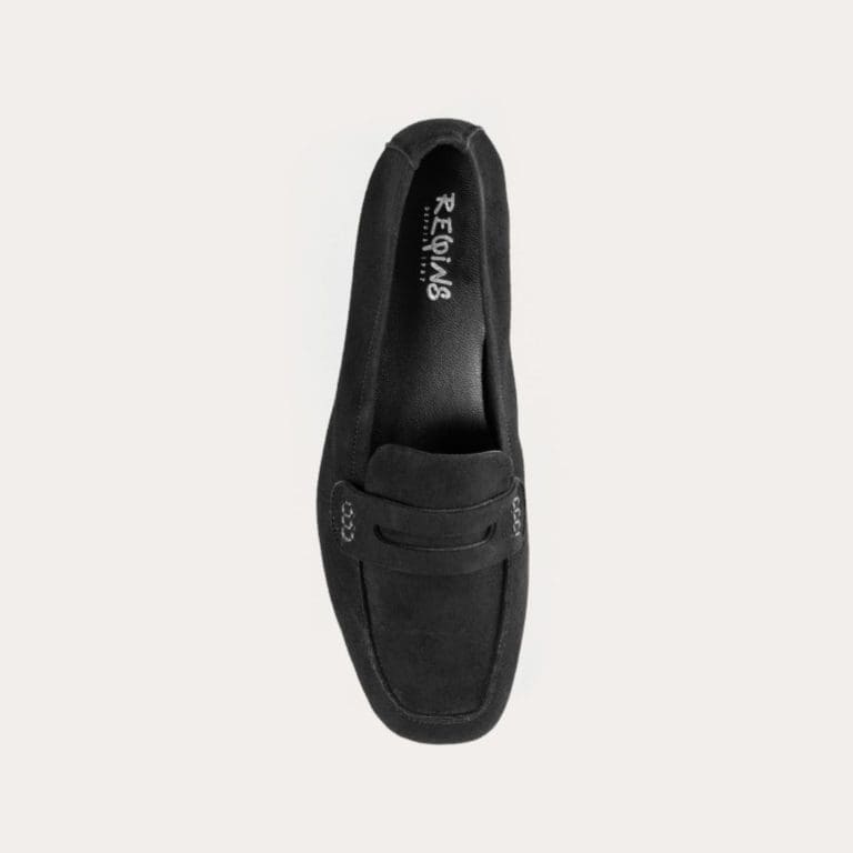 mocassin hema noir Reqins
