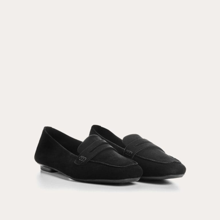 mocassin hema noir Reqins