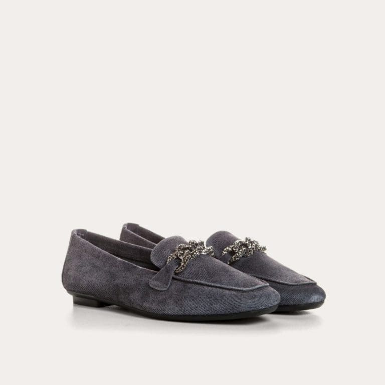 mocassin holding h67 gris anthracite Reqins