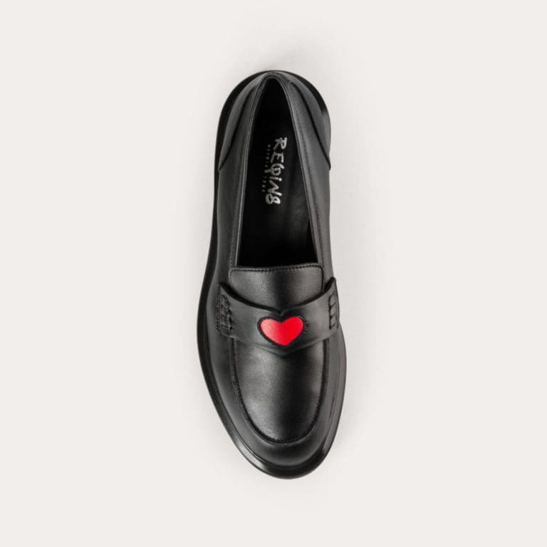 mocassin jack noir Reqins