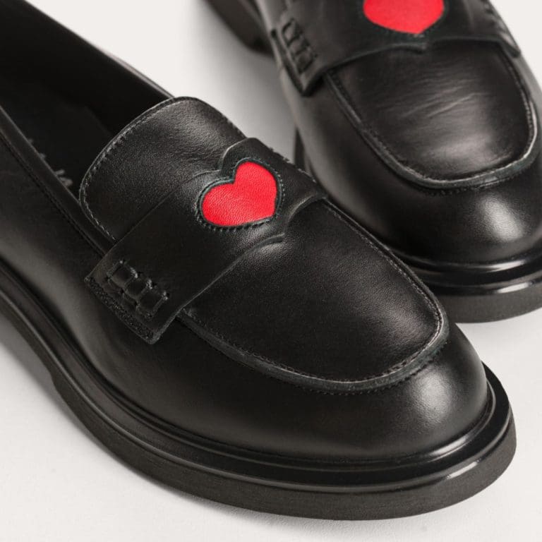 mocassin jack noir Reqins