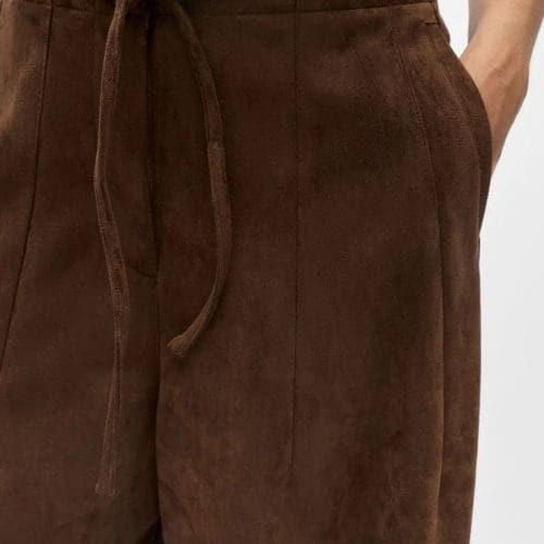 pantalon barrel objd marron object