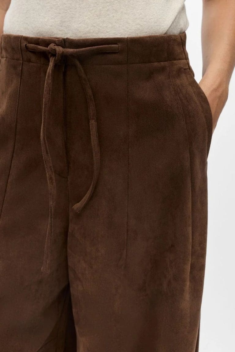 pantalon barrel objd marron object