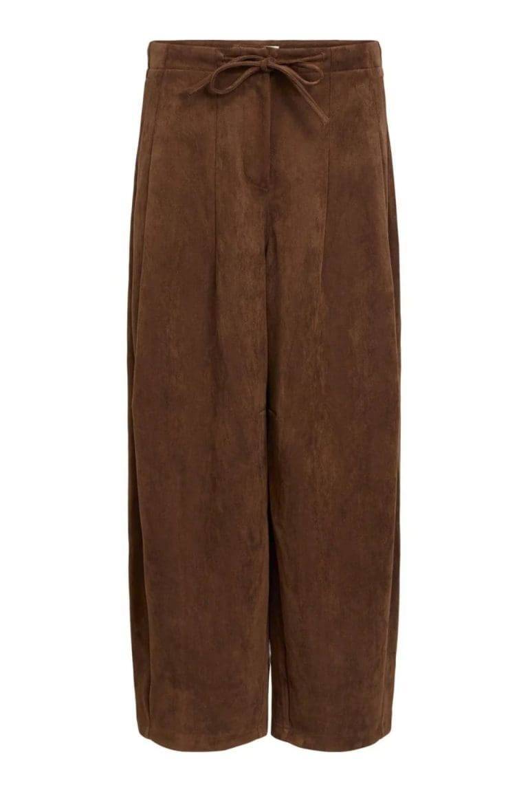 pantalon barrel objd marron object