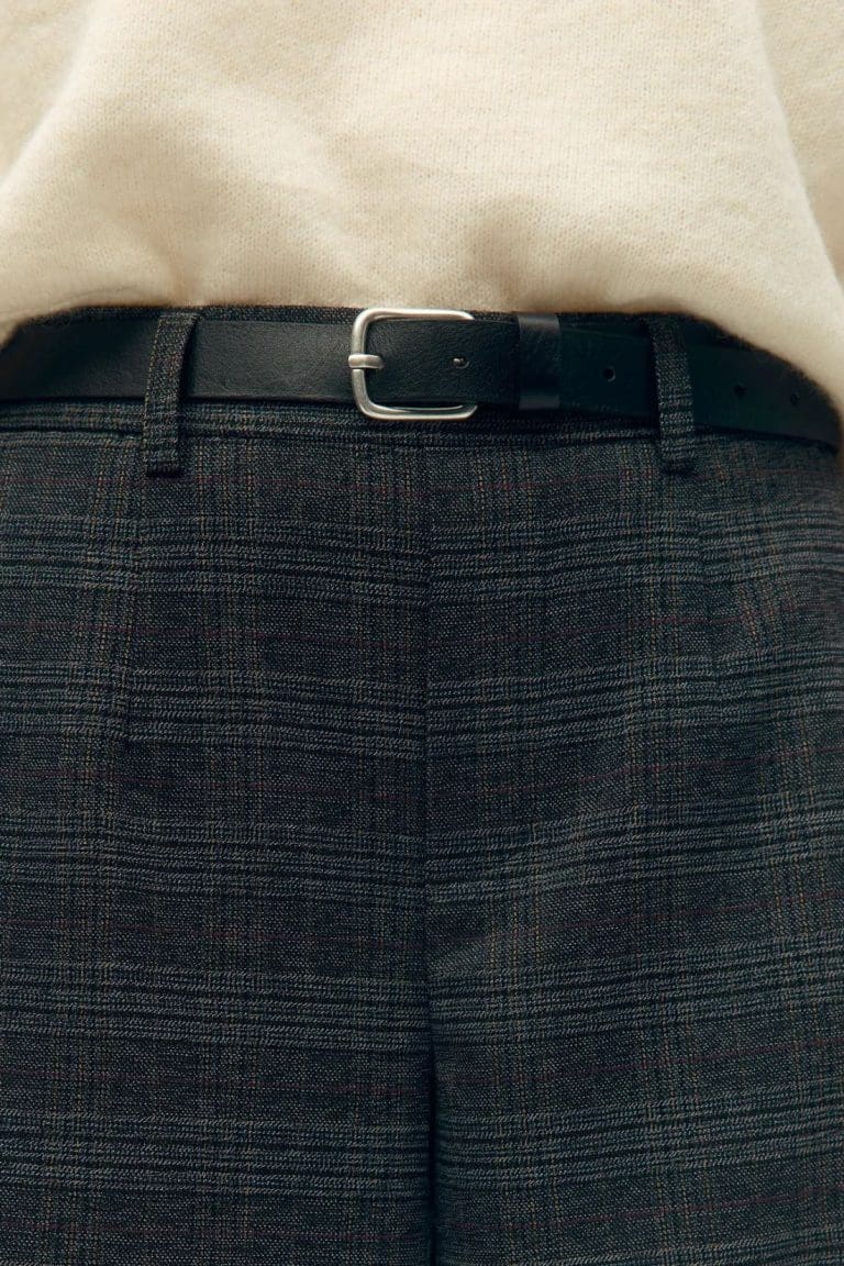 pantalon objlisa gris carreaux object