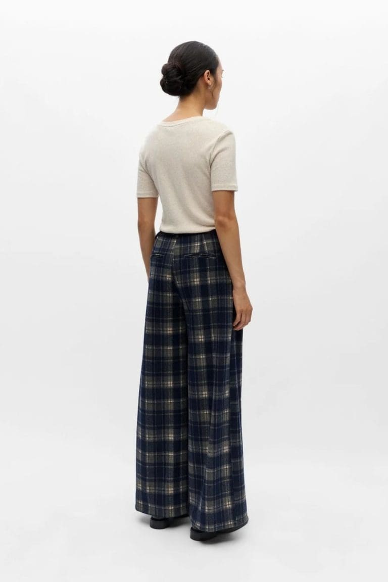pantalon objthelma bleu marine object