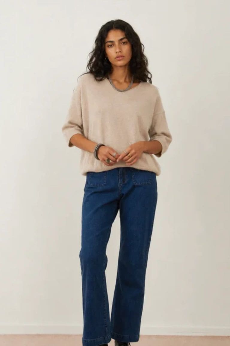 pull ida beige minuit douze