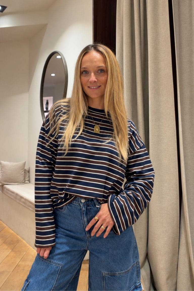 tshirt melanie bleu marine outremesure