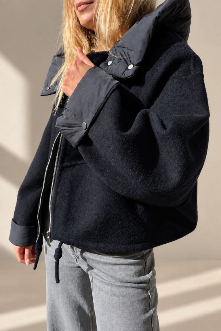 veste charly bleu marine outremesure