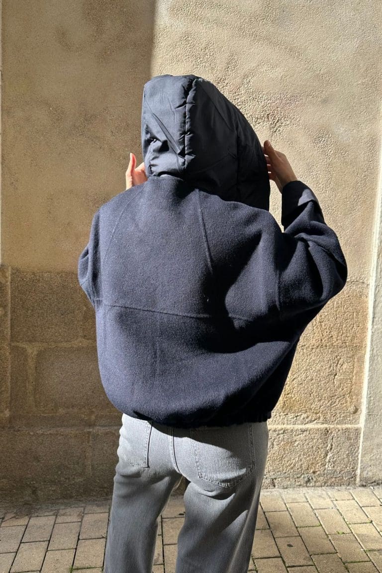 veste charly bleu marine outremesure