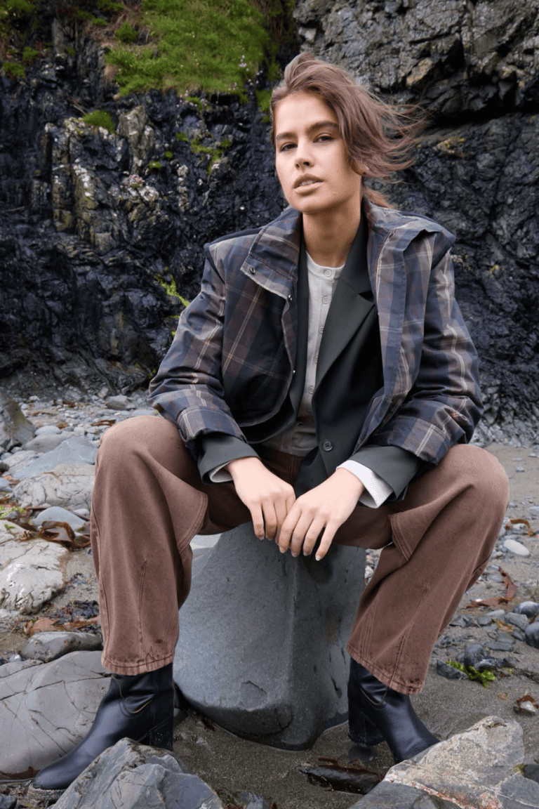 veste cronto bleu marine ichi