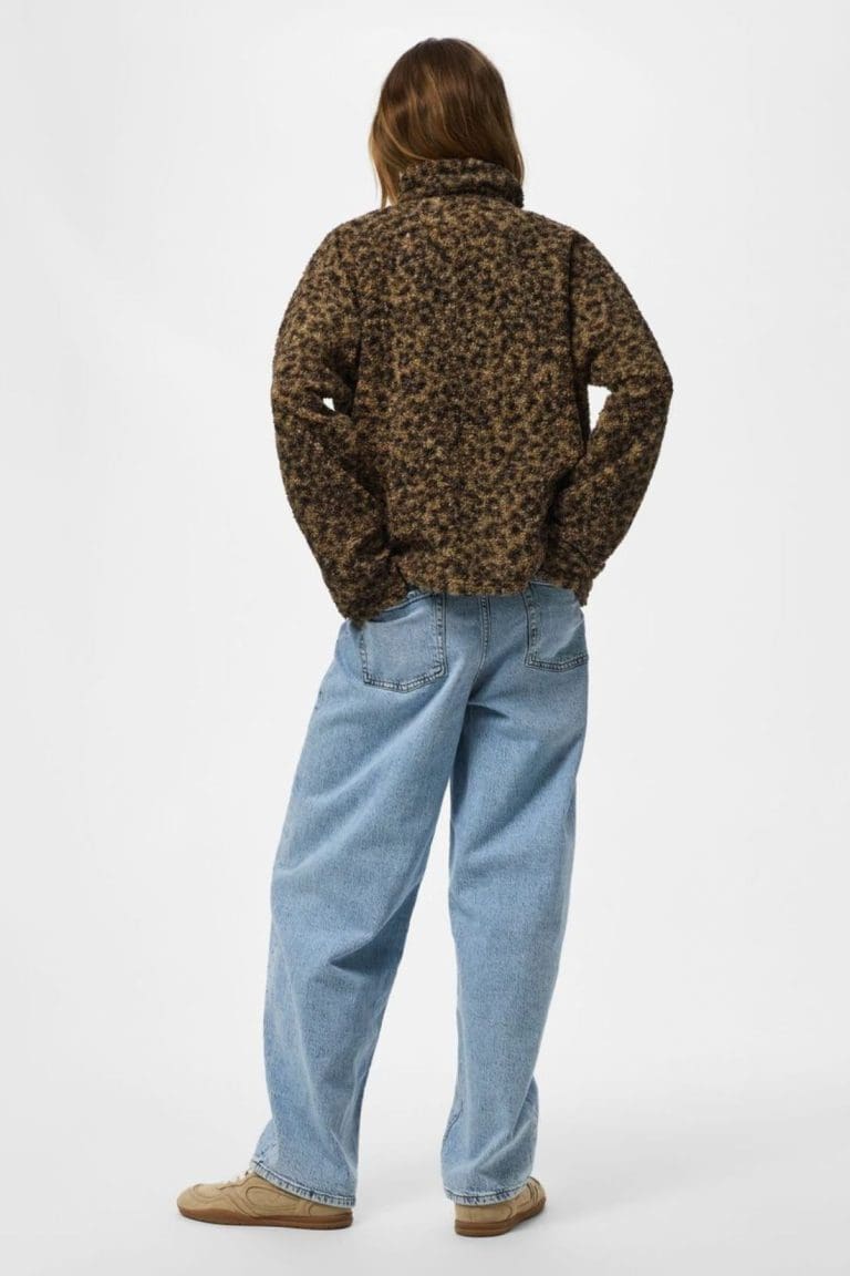 veste teddy pckatty léopard Pieces