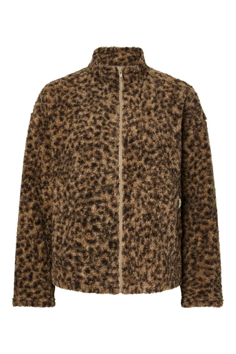 veste teddy pckatty léopard Pieces
