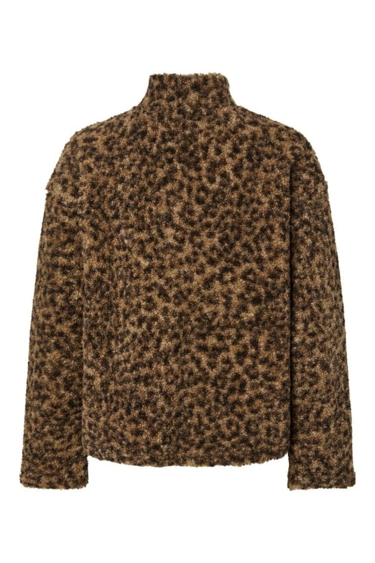veste teddy pckatty léopard Pieces