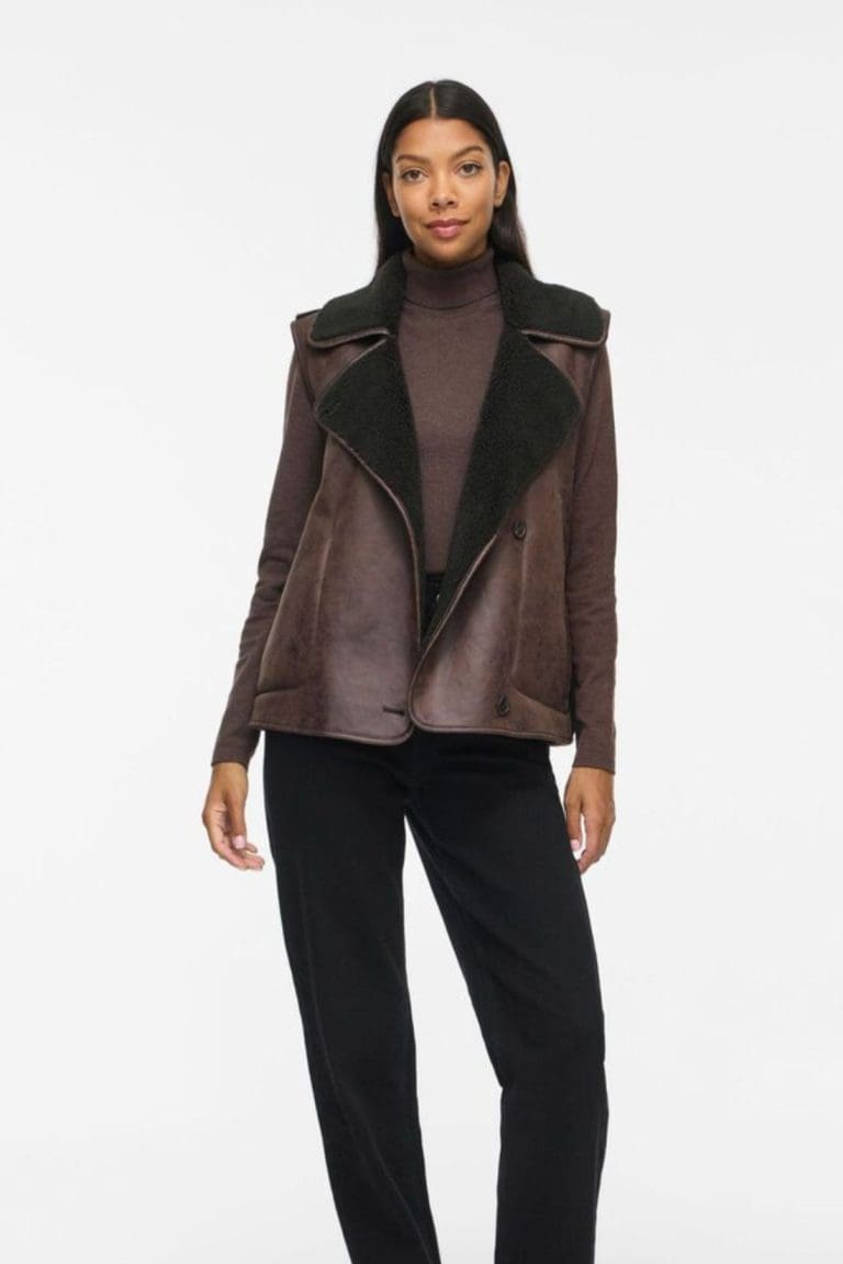 veste vikadera marron vila