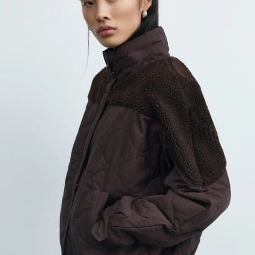 veste vitone marron vila