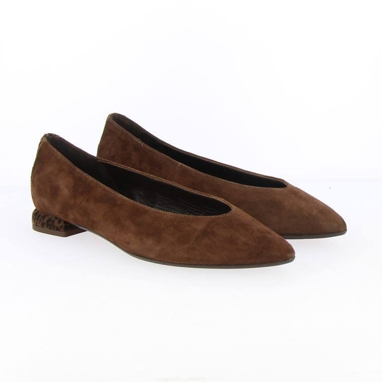 ballerine vesta marron Reqins