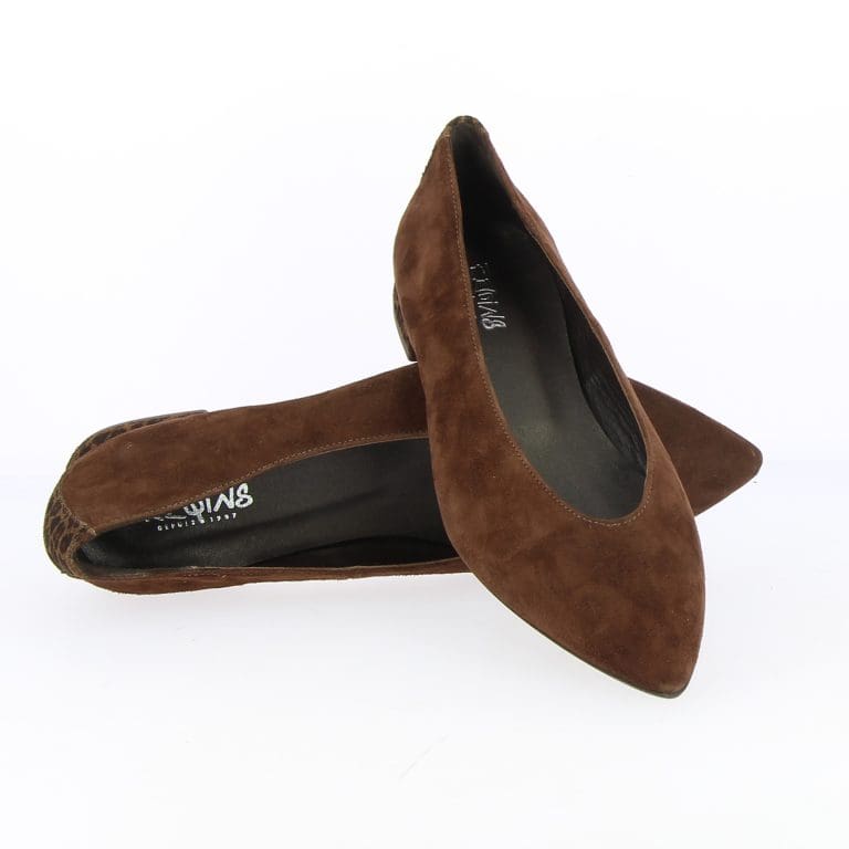 ballerine vesta marron Reqins