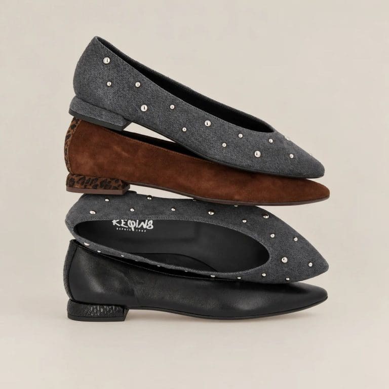 ballerine vesta marron Reqins