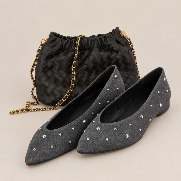 ballerine volt gris anthracite Reqins