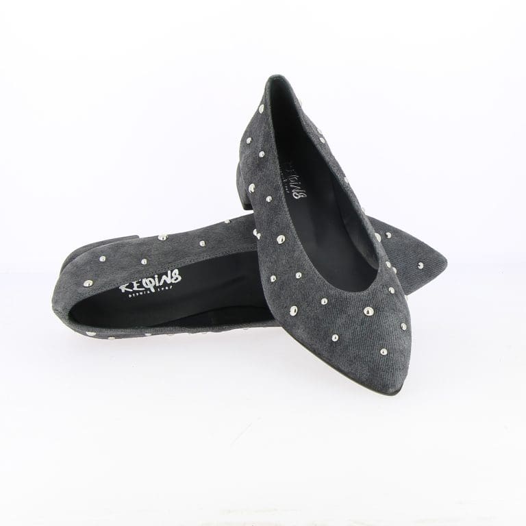 ballerine volt gris anthracite Reqins