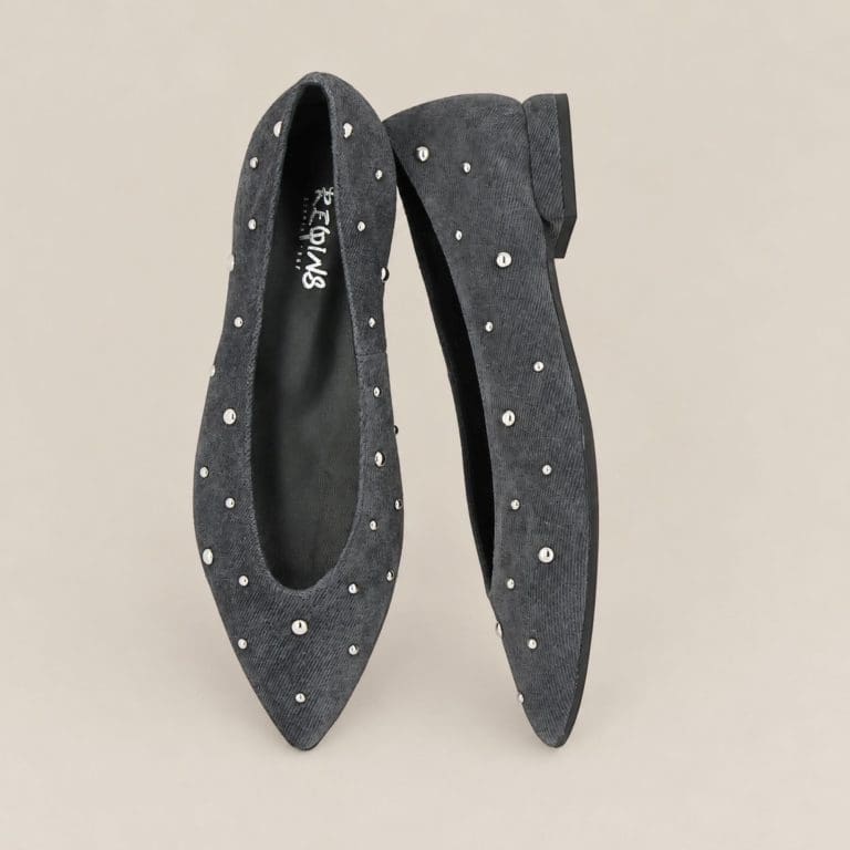 ballerine volt gris anthracite Reqins