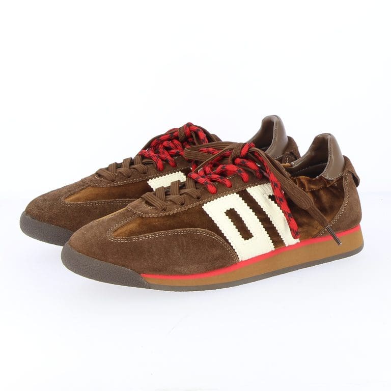 basket rocket velvet marron Back 70