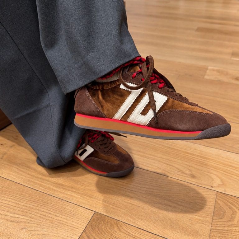 basket rocket velvet marron Back 70