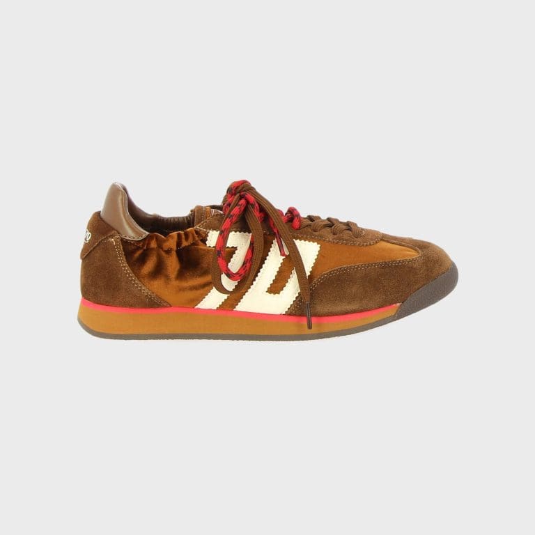 basket rocket velvet marron Back 70