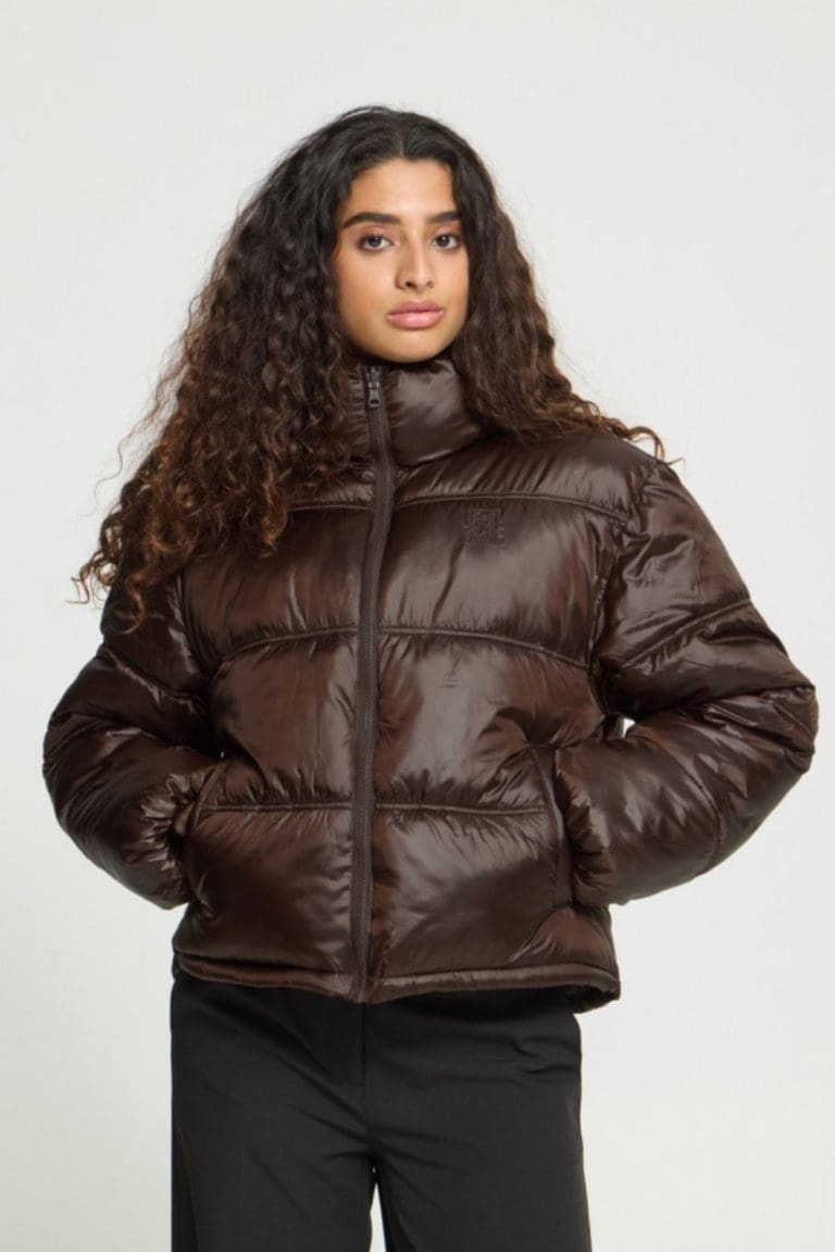 blouson fecina marron ichi