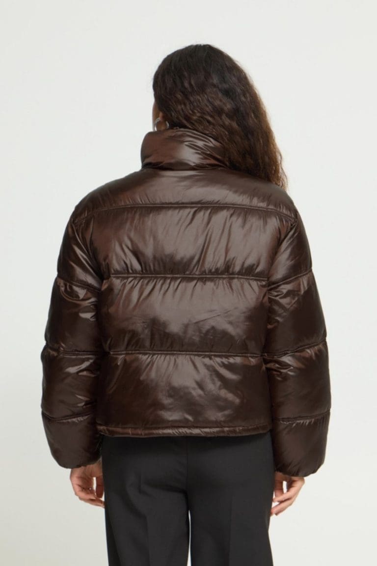 blouson fecina marron ichi