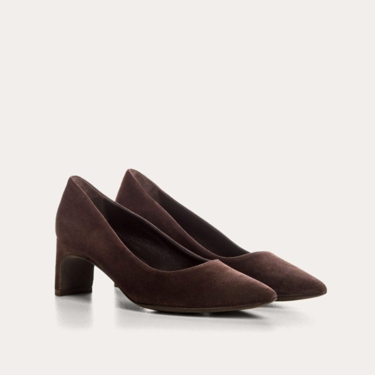 escarpin lixi h67 marron Reqins