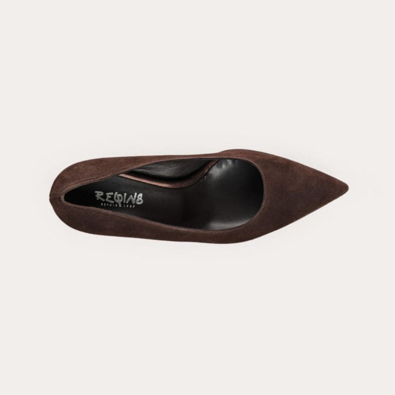 escarpin lixi h67 marron Reqins