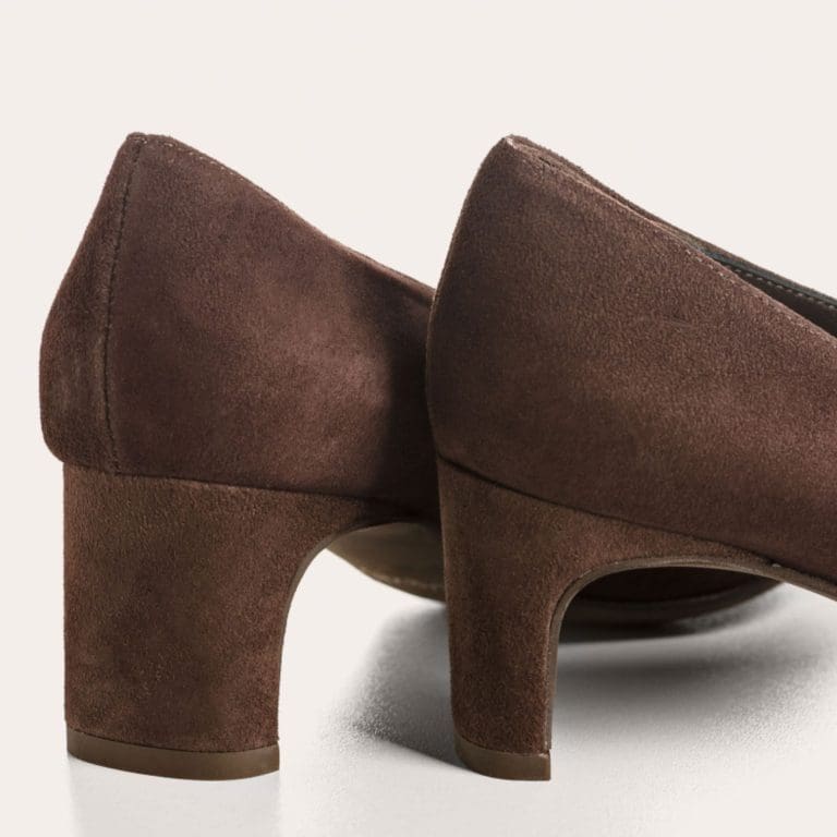 escarpin lixi h67 marron Reqins